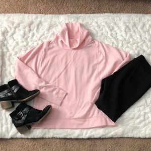 Comfy baby pink turtleneck